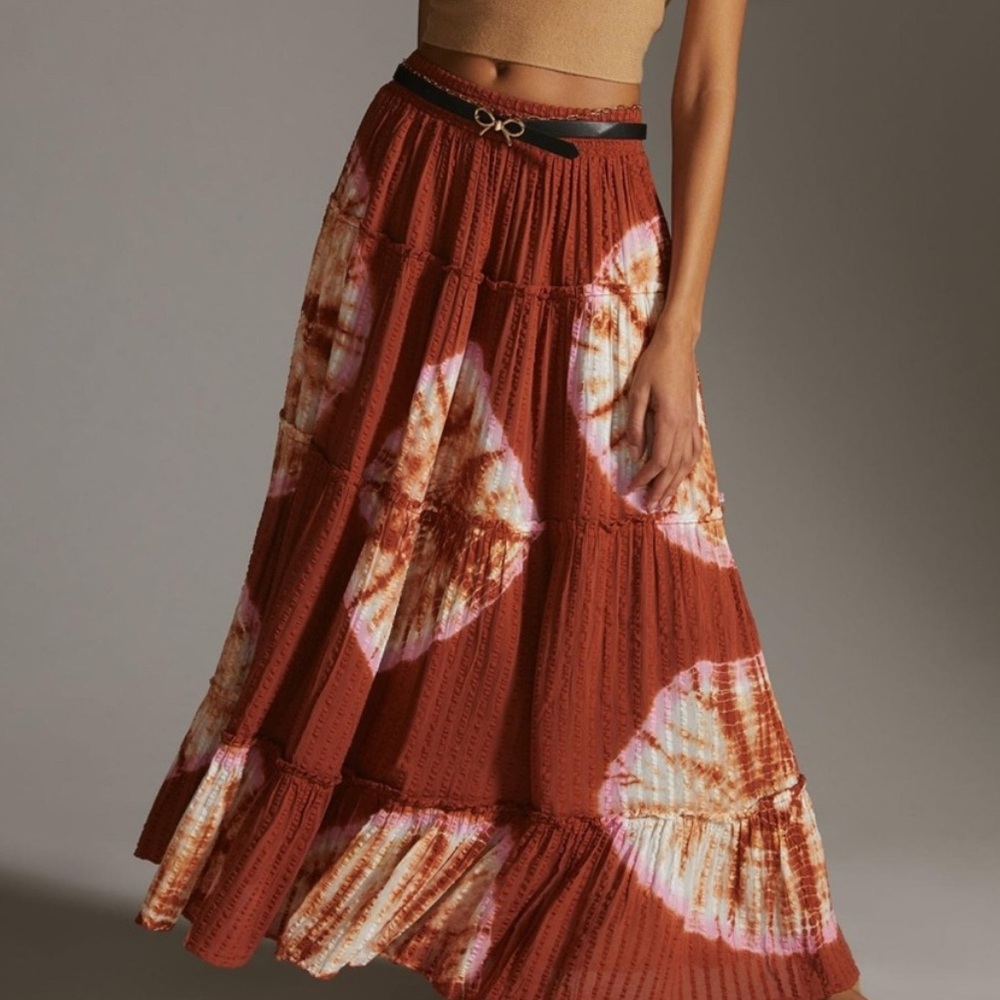 The Odells Tie Dye Maxi Skirt